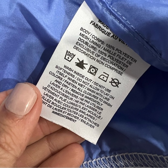 Nike Sportswear Windrunner Big Kids Girls’ Printed Jacket Royal Pulse Large - Picture 11 of 15